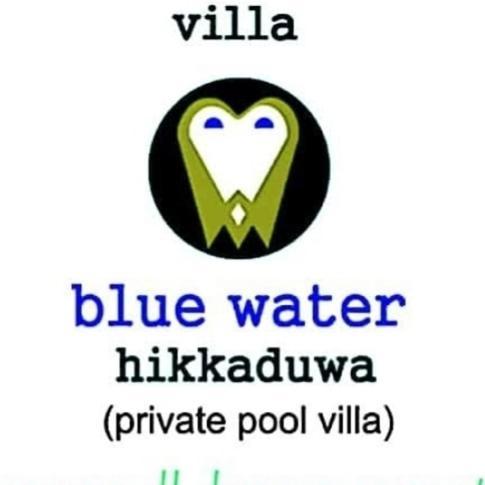 Blue Water Hikkaduwa Villa Exterior photo